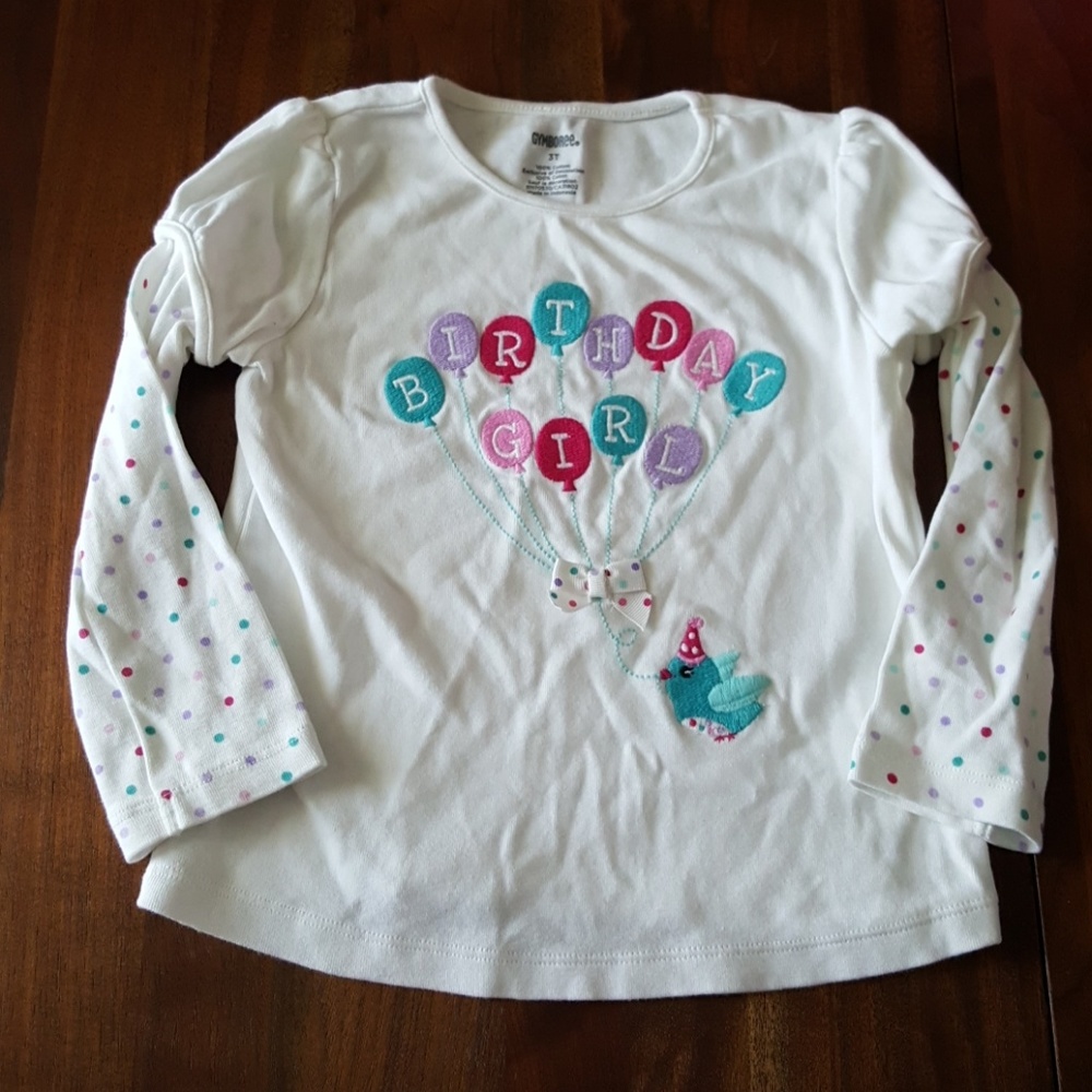 Girls birthday shirt